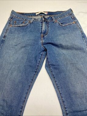 Levi's Blue Denim Capris
